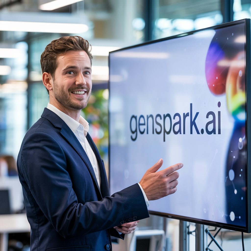 Revolutionieren Sie Präsentationen mit&nbsp;Genspark.ai